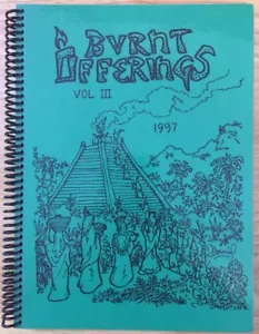 Atlanta Georgia 1997 Burnt Offerings Vol. III Cook Book Signed 1st Metropolitan - Foto 1 di 6