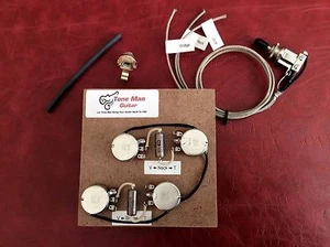 The 59 Les Paul Pre Wired Kit Short Shaft Pots switch PIO Tone Caps Wiring - Picture 1 of 5