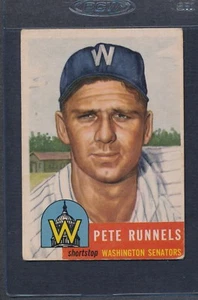1953 Topps #219 Pete Runnels Senators VG *2557 - Picture 1 of 1
