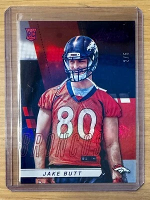 2017 Panini Absolute Spectrum #169 Jake Butt Broncos RC /5 - Image 1 of 2