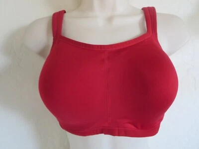 NATORI 34 DD #731050 YOGI SPORTS WOMEN'S UNDERWIRE SPORTS BRA, RED, NWT, $72 - Image 1 of 4