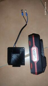 Adaptateur batterie PARKSIDE universel ADAPTER visseuse,radio,drill, plug & play