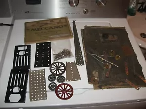 lotto di vecchi antichi manuali Meccano Outfit per n. 1 2 3 ruote manuali griglie varie - Foto 1 di 11