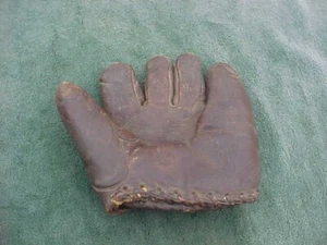 Extremely RARE Vintage Baseball Glove JOFF CROSS 1940s Walco Atlanta G75 Cowhide - Picture 1 of 6