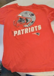 NFL APPAREL MEN XL RED NEW ENGLAND PATRIOTS short SLEEVE T-SHIRT - Picture 1 of 1