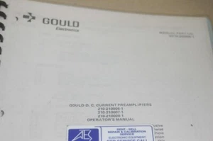 Gould 210-110001 120003-1 Preamplificatore Manuale di Uso - Foto 1 di 1