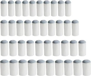 40 Pack Slip On Pool Cue Tips Replacements 4 Sizes Billiard Cue Tips - Picture 1 of 4