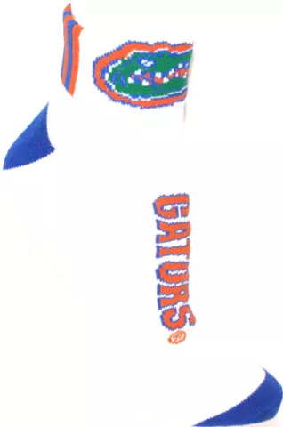 NCAA Florida Gators Quarter Socks Cover