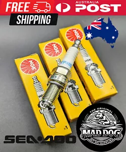 Seadoo Rotax 4-Tech Spark Plug Kit NGK (3 Spark Plugs) - Picture 1 of 3