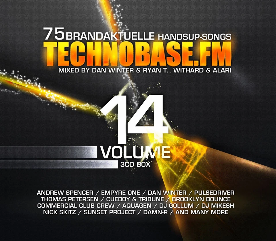 Cd Technobase.fm Vol.14 by Various Artists 3 Cds - Image 1 of 1