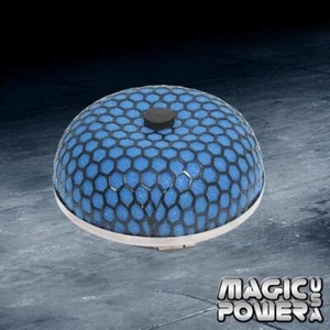 3'' Blue Washable High Flow Mesh Cold Air/ Short Ram Mushroom Intake Filter - Picture 1 of 1