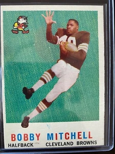 1959 Topps #140 Bobby Mitchell Browns EX più spedizione gratuita - Foto 1 di 2