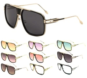 ECKIGE SPORT PILOT PILOTEN SONNENBRILLE KLASSISCH RETRO DESIGNER MODE OUTDOOR VINTAGE - Bild 1 von 9