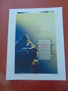 Gorilla in My Room nur Signaturseite - signierte Friedhof Tanz beschriftete Ausgabe., fast neuwertig - Bild 1 von 2