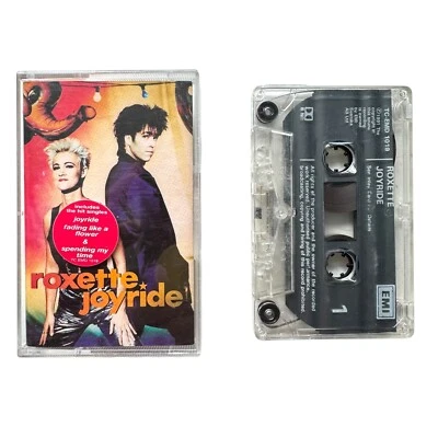 Roxette Cassette Joyride Tape 1991 Album Pop Rock EMI Vintage Audio Tape - Image 1 of 4