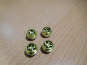 Scalextric - Gold 5 Spoke Wheels Mini 40th Anniversary etc. Set of 4. New. - Picture 1 of 2