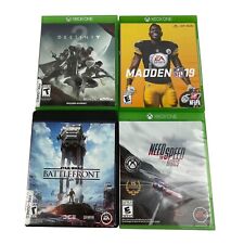 Xbox One 4 Games: Star Wars Battlefront, Destiny 2, Need For Speed Rivals, Madde