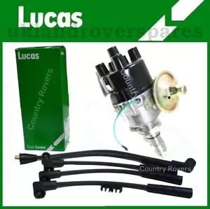 LAND ROVER SERIES 2 / 3 - 2.25 DISTRIBUTOR + LUCAS HT LEAD SET ETC5835 ERC3256L - Picture 1 of 6