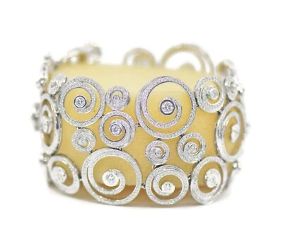 Chopard 9.20 CTW Diamond 18K White Gold Bracelet - Image 1 of 4