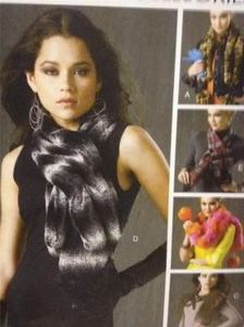 McCalls Sewing Pattern 6666 Ladies / Misses Neck Wraps Size One - Picture 1 of 3
