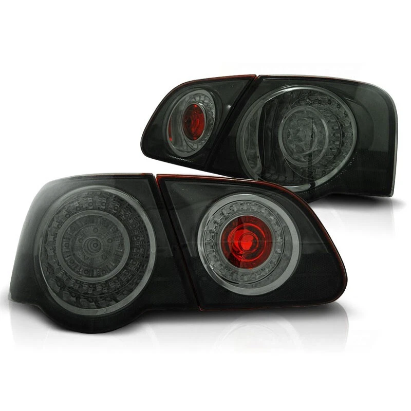 Set luci posteriori design LED nero fumo per VW Passat 3C (B6) berlina 05-10 - Immagine 1 di 1