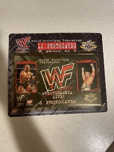 WWF WWE World Wrestling Federation Wrestlemania Live Photocards 12 Card Set 1999