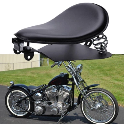 For Honda Shadow Spirit Aero ACE VT 600 750 Bobber Motorcycle Spring Solo Seat - Image 1 of 4