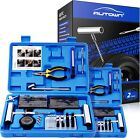2 PACK Flat Tire Repair Kit with Plugs 68 Pcs for Car Motorcycle ATV Jeep Truck