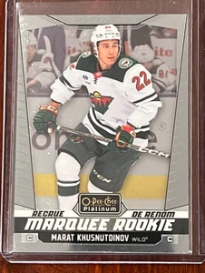 Marat Khusnutdinov #236 RC Marquee Rookie 2024-25 O-Pee-Chee Platinum - Picture 1 of 2