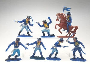 W. Germany Jean Höfler Cowboys - NORDSTAATLER Soldaten Wild West Figuren - Bild 1 von 8