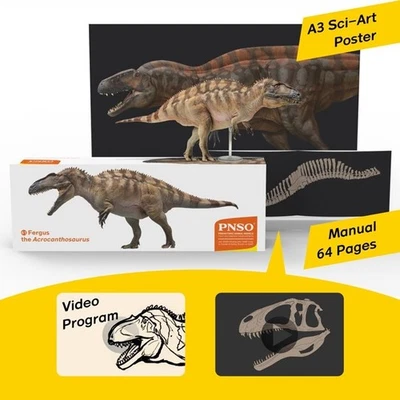 PNSO Fergus the Acrocanthosaurus Dinosaur Model - BNIB - Image 1 of 4