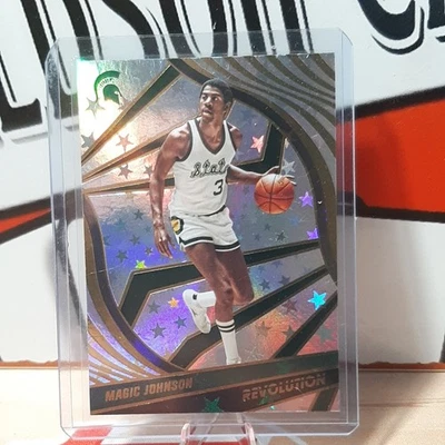 2022 Panini Chronicles Draft Picks #96 Magic Johnson Revolution Astro - Image 1 of 2