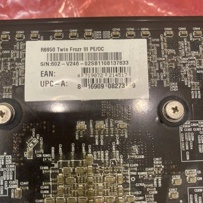 MSI R6950 Twin Frozr III Power Edition /AMD Radeon 2GB Faulty ?bargain Gamers - Image 1 of 4