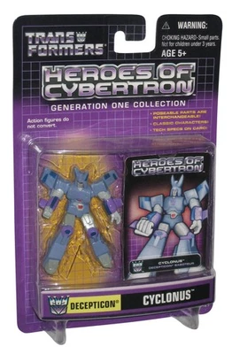 Transformers Heroes of Cybertron G1 Decepticon Cyclonus Figure - Image 1 of 2