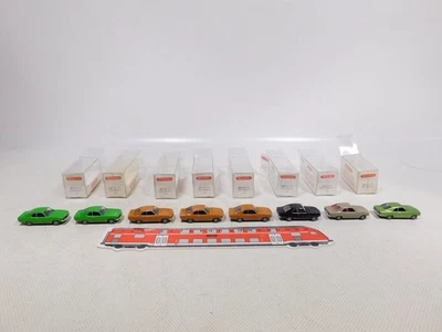 Wiking 1:87 H0 8X Auto Opel Manta A 827 02 23 827 05 23 Ecc Mint+Box #EG682-0,5 - Immagine 1 di 4