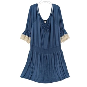 Venus Bauernkleid Damen Größe Cold Shoulder Spitze gesmokt Cottagecore romantisch  - Bild 1 von 11