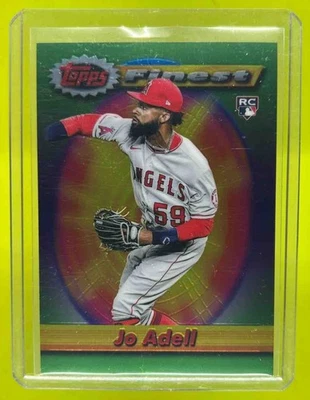 2021 Topps Finest Jo Adell Rookies Design Variations - Image 1 of 4