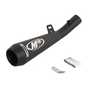 For Kawasaki Ninja ZX6R ZX636 2024-2025 Slip On Exhaust Tail Pipe Black Mufflers - Picture 1 of 8