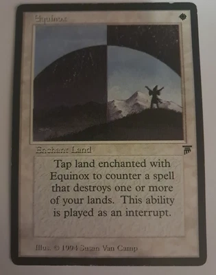 Equinox MP/HP Legends MTG Magic the Gathering - Image 1 of 4