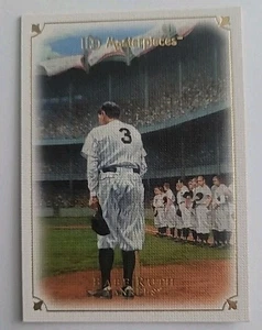 Babe Ruth 2007 Upper Deck Masterpieces NFL Card No 2 - Bild 1 von 2