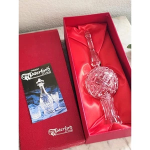 Vintage Waterford Crystal Christmas Tree Topper in Original Box! - Picture 1 of 10