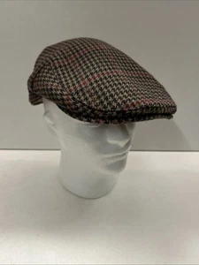 Barbour Flatcap Tweed Karo Größe 7 1/2 Mix Mischung - Bild 1 von 5