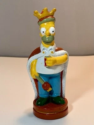 Figura de repuesto roja del rey Homero de ajedrez 3D de Los Simpson Foto 1 de 4