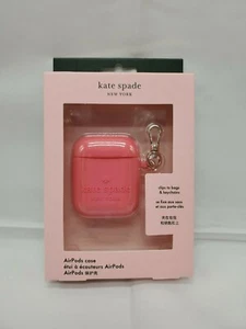 BNIB KATE SPADE PINK AIR PODS CASE - Picture 1 of 5