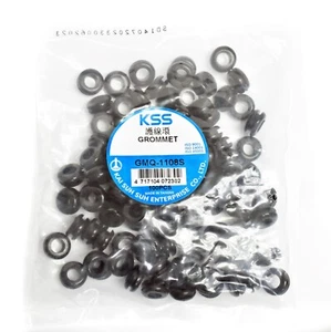 KSS Flexible PVC Open Grommet GMQ-1108S φ15.5x7.8mm * Wire Size= 7.8mm RoHS - Picture 1 of 5