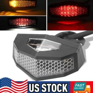 Motorcycle Dirt Bike LED Rear Brake Tail Light Turn Signal DRL UTV ATV Universal - Bild 1 von 15