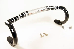 Deda Elementi Phazer Racing Carbon 42cm Black & White Road Bike Drop Bar - Picture 1 of 9