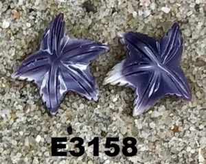 E3158 Stud Wampum Earrings - Picture 1 of 1