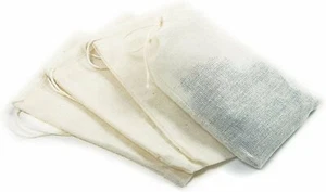 Paquete de 4 bolsas de preparación reutilizables Norpro - ideales para especias de té, caldo gravado, guiso y sopa - Imagen 1 de 5