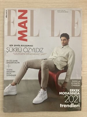 elle Man supplement April 2021 Şükrü Özyıldız  / Fast Shipping Worldwide - Image 1 of 4